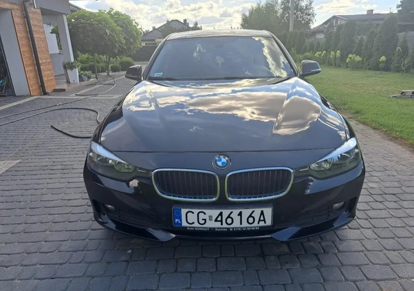 BMW Seria 3 cena 41900 przebieg: 250000, rok produkcji 2013 z Grudziądz małe 37